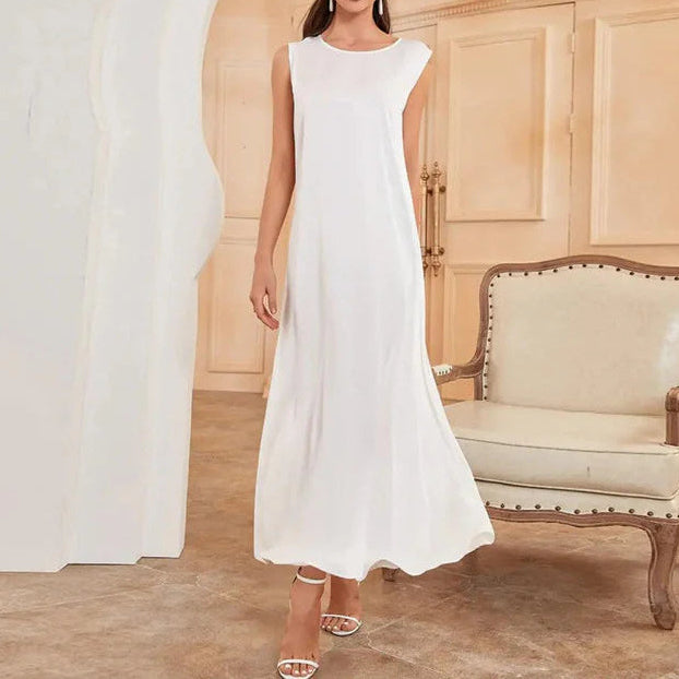 Satin Sleeveless Inner Dress
