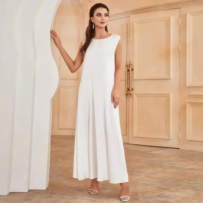 Satin Sleeveless Inner Dress
