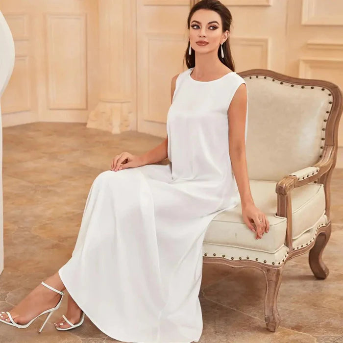 Satin Sleeveless Inner Dress
