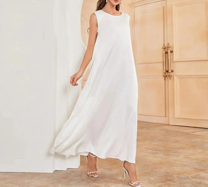 Satin Sleeveless Inner Dress